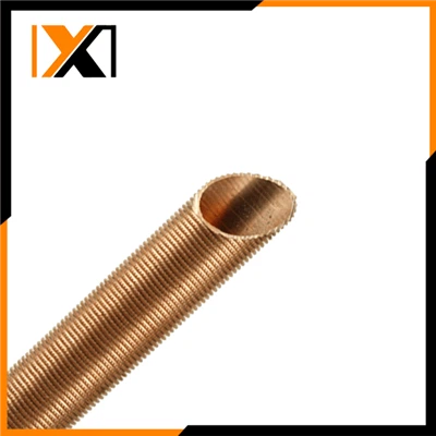 Tube de chanvre en cuivre